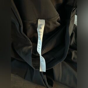 Lululemon fast and free HR crop 23” * pockets, color black